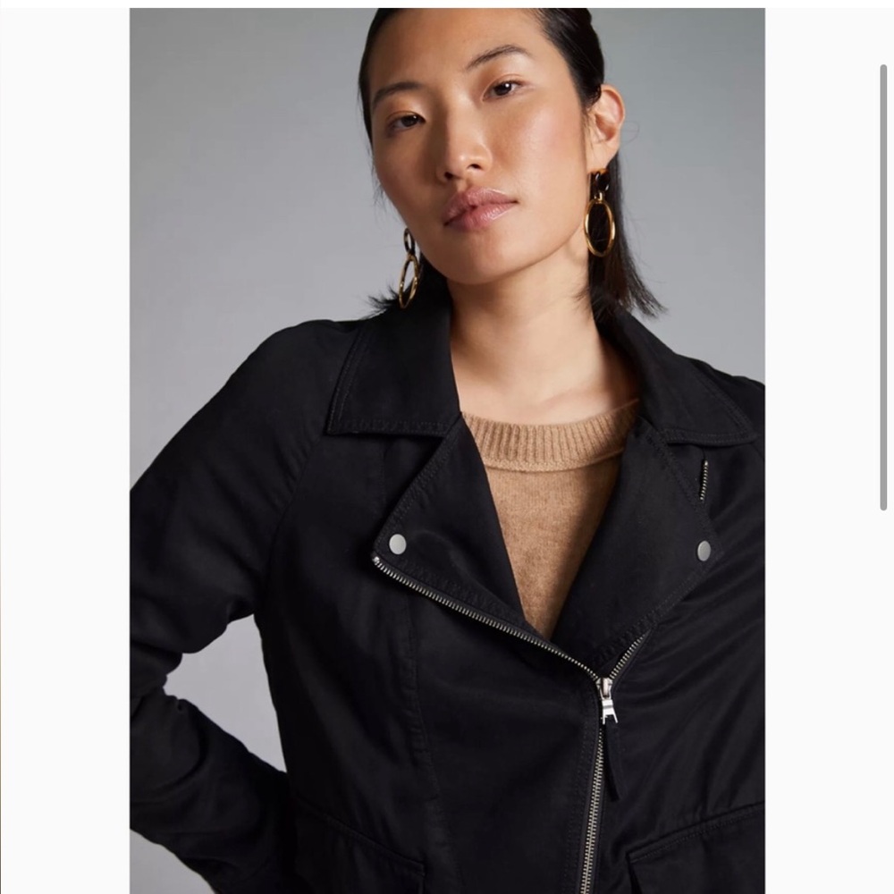 Anthropologie Marrakech Black Jacket l